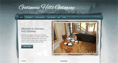Desktop Screenshot of gatineauhillsgetaway.com