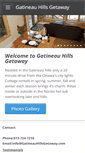 Mobile Screenshot of gatineauhillsgetaway.com